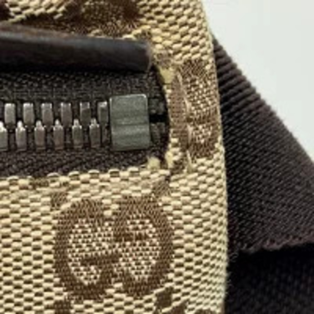 Gucci brown Belt Clutch waist GG canvas Crossbody Body bag Bum - Picture 5 of 6